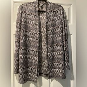 Travelers by Chico’s cardigan topper shawl